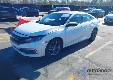 2020 Honda Civic Ex z USA, uszkodzony, nr VIN 19XFC1F35LE220125